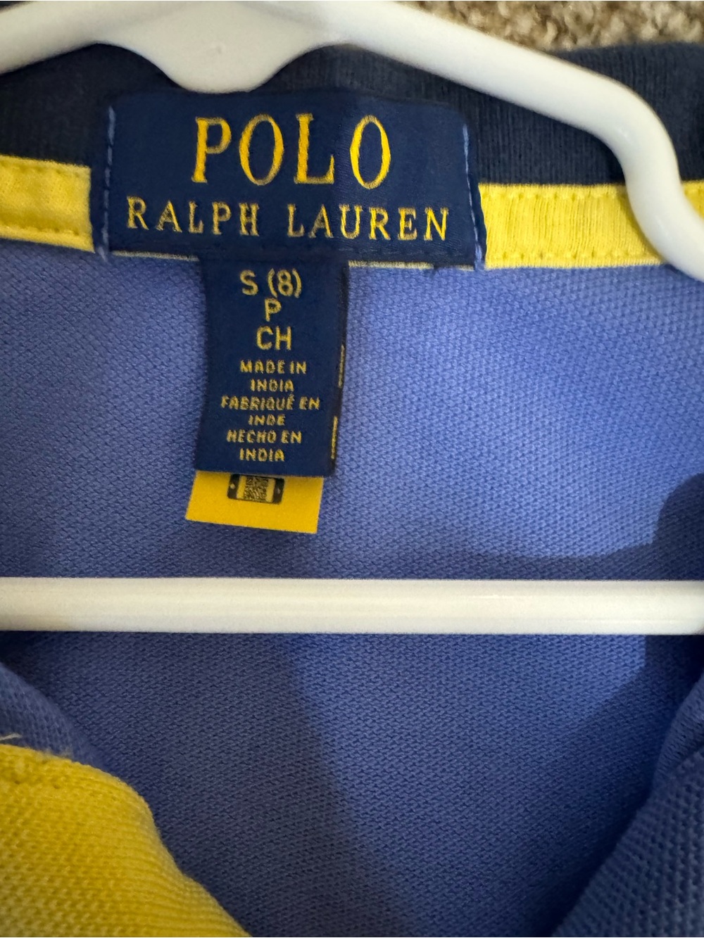 Lot of 3 Polo Ralph Lauren Boys Polo Shirts Size Small 8 - Picture 3 of 7